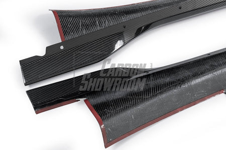 KARBEL - LOTUS EMIRA 2022+ DRY CARBON FIBRE SIDE SKIRTS - Aero Carbon UK