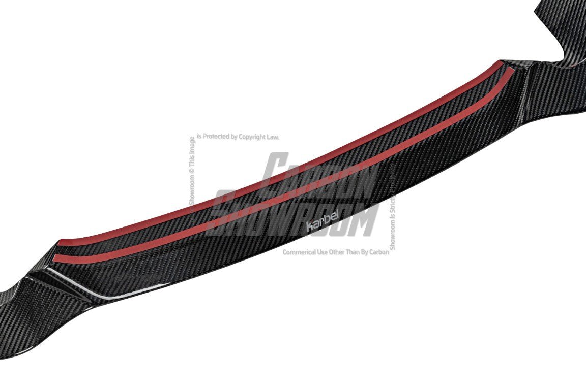 KARBEL - LOTUS EMIRA 2022+ DRY CARBON FIBRE V2 FRONT LIP - Aero Carbon UK