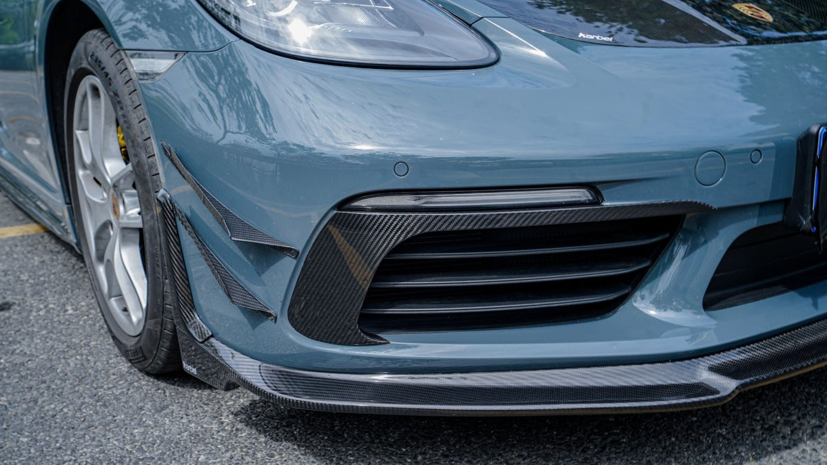 KARBEL - PORSCHE 718 CAYMAN / BOXSTER DRY CARBON FIBRE FULL BODY KIT - Aero Carbon UK