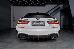 Karbel Pre - preg Carbon Fiber V1 Rear Spoiler for BMW M3 G80 & 3 Series 330i M340i G20 - Aero Carbon UK