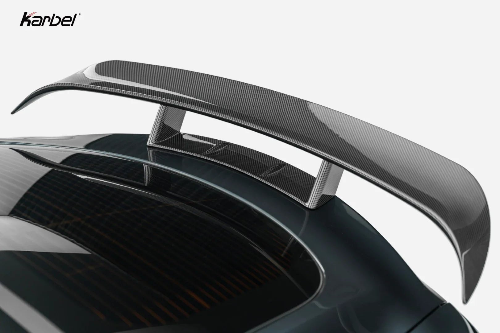 KARBEL - TESLA MODEL S PALLADIUM 3RD GEN DRY CARBON FIBER REAR WING SPOILER - Aero Carbon UK