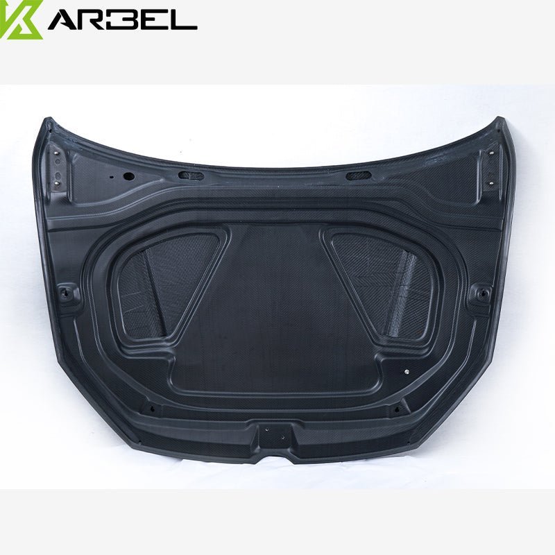 KARBEL - VOLKSWAGEN GOLF GTI MK7 MK7.5 CARBON FIBRE HOOD BONNET - Aero Carbon UK