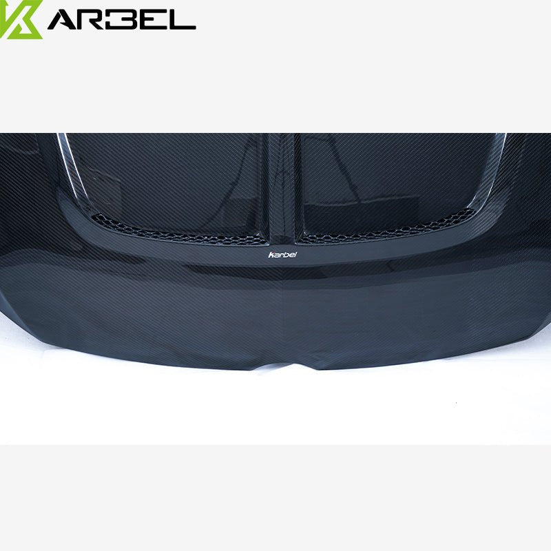 KARBEL - VOLKSWAGEN GOLF GTI MK7 MK7.5 CARBON FIBRE HOOD BONNET - Aero Carbon UK