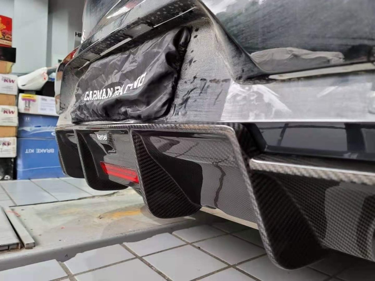 KARBEL - VOLKSWAGEN GOLF GTI MK7.5 CARBON FIBRE REAR DIFFUSER - Aero Carbon UK