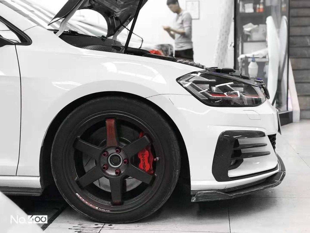 KARBEL - VOLKSWAGEN GOLF GTI MK7.5 CARBON FIBRE UPPER VALANCES - Aero Carbon UK