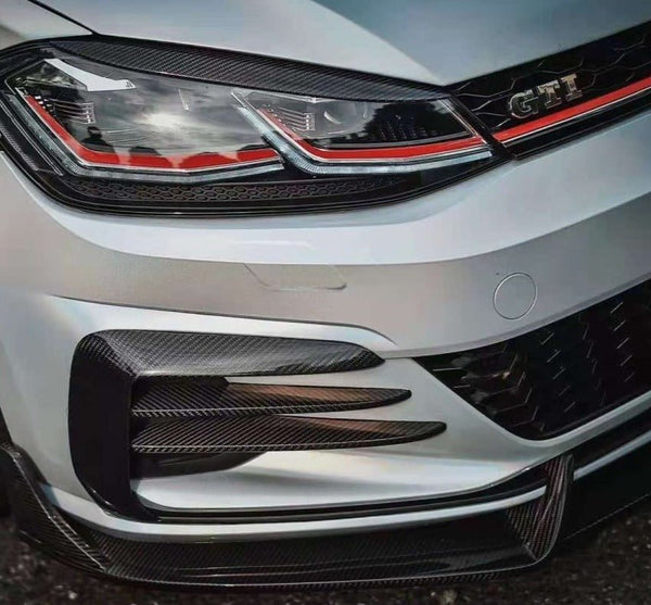 KARBEL - VOLKSWAGEN GOLF GTI MK7.5 CARBON FIBRE UPPER VALANCES