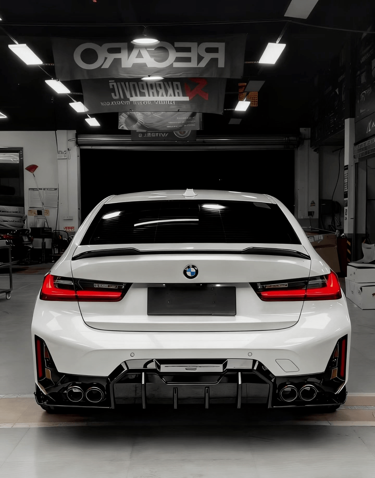 KORE - BMW 3 SERIES G20 GLOSS BLACK ABS REAR SPOILER - Aero Carbon UK