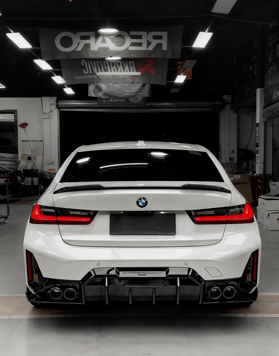 KORE - BMW 3 SERIES G20 GLOSS BLACK ABS REAR SPOILER - Aero Carbon UK