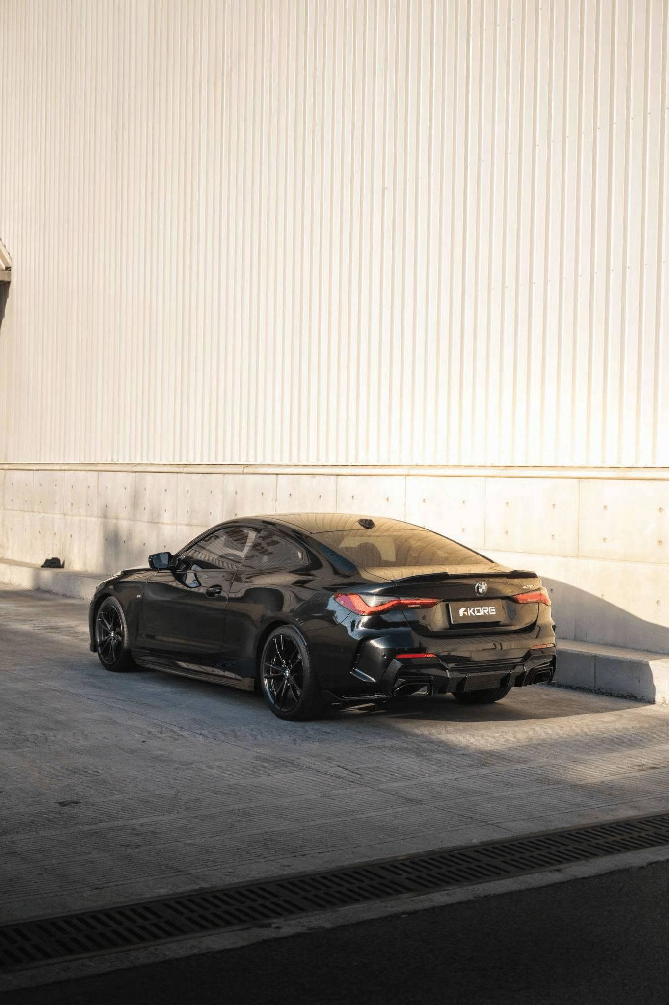 KORE - BMW 4 SERIES G22 GLOSS BLACK ABS REAR SPOILER - Aero Carbon UK