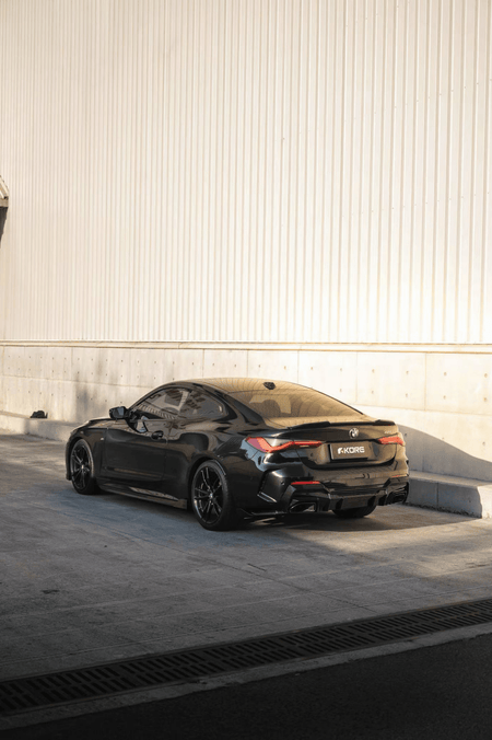 KORE - BMW 4 SERIES G22 GLOSS BLACK ABS SIDE SKIRTS - Aero Carbon UK