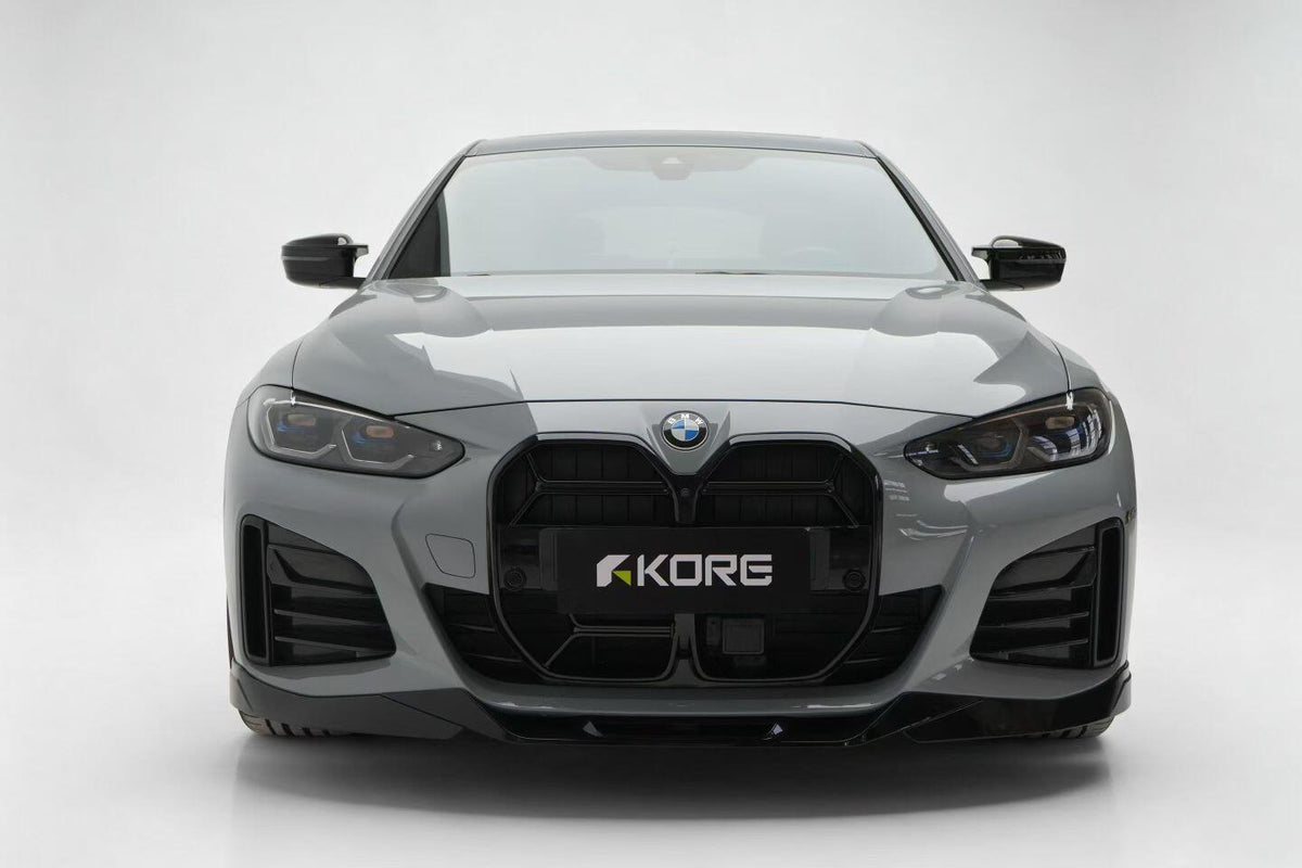 KORE - BMW 4 SERIES GRAN COUPE G26 GLOSS BLACK ABS FRONT LIP - Aero Carbon UK