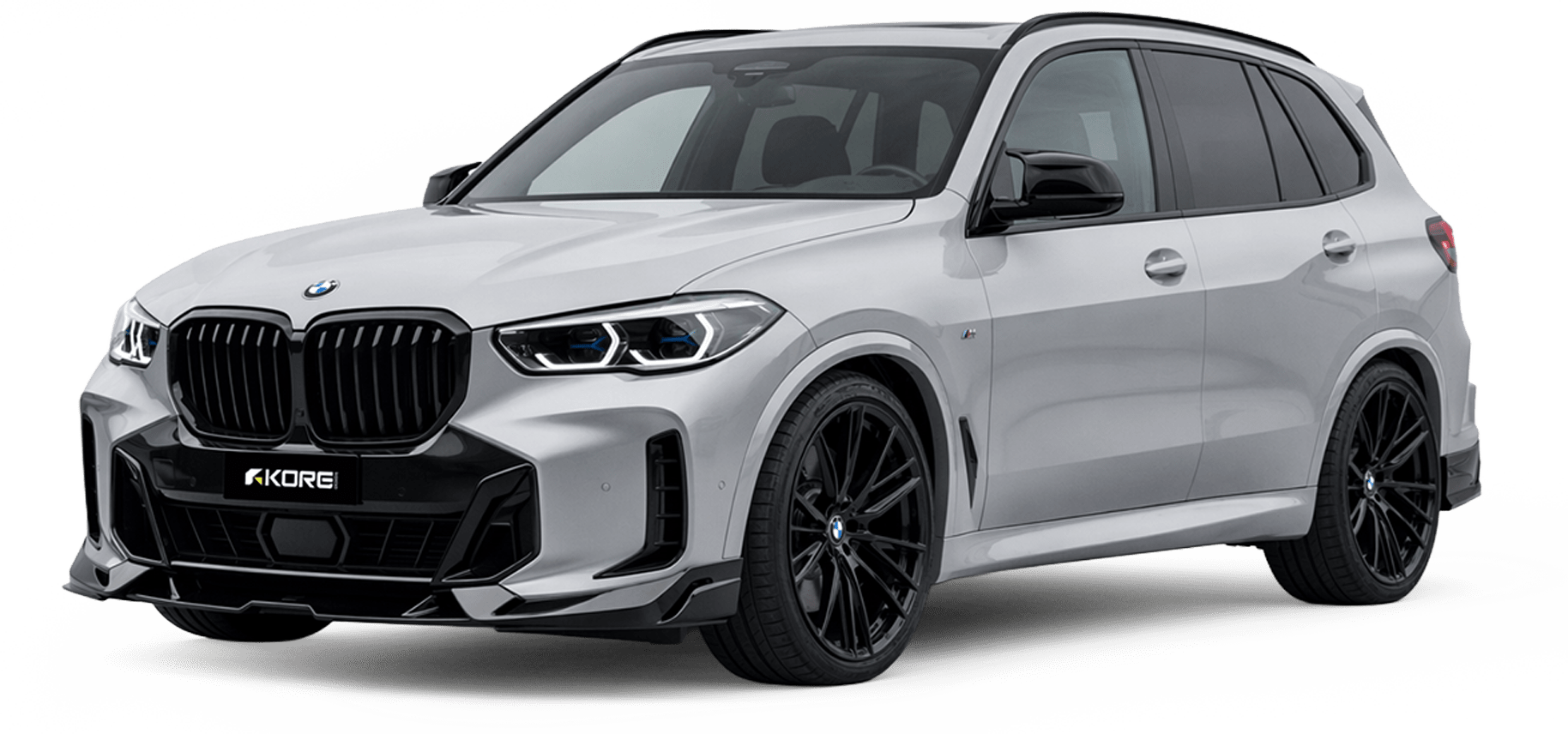KORE - BMW X5 G05 LCI PC / ABS GLOSS BLACK FRONT LIP - Aero Carbon UK