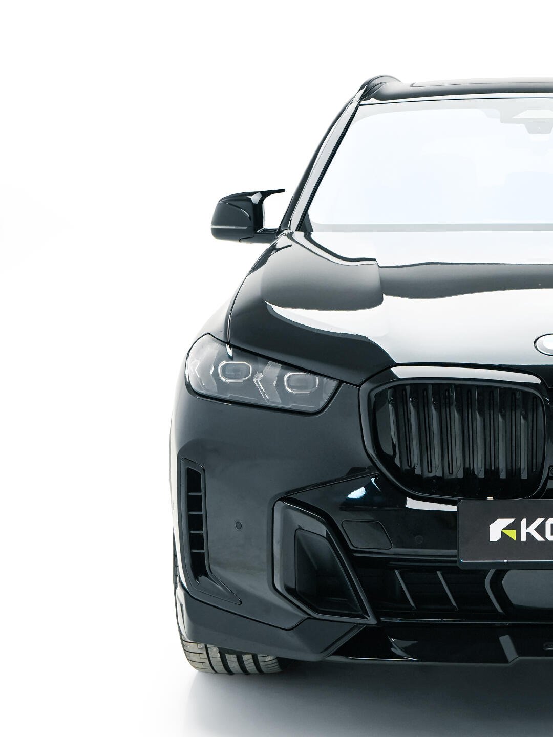 KORE - BMW X5 G05 LCI PC / ABS GLOSS BLACK FRONT LIP - Aero Carbon UK