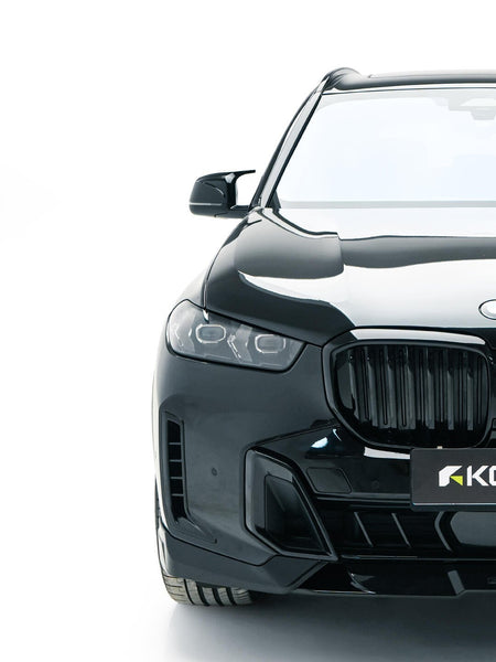 KORE - BMW X5 G05 LCI PC / ABS GLOSS BLACK FRONT LIP - Aero Carbon UK