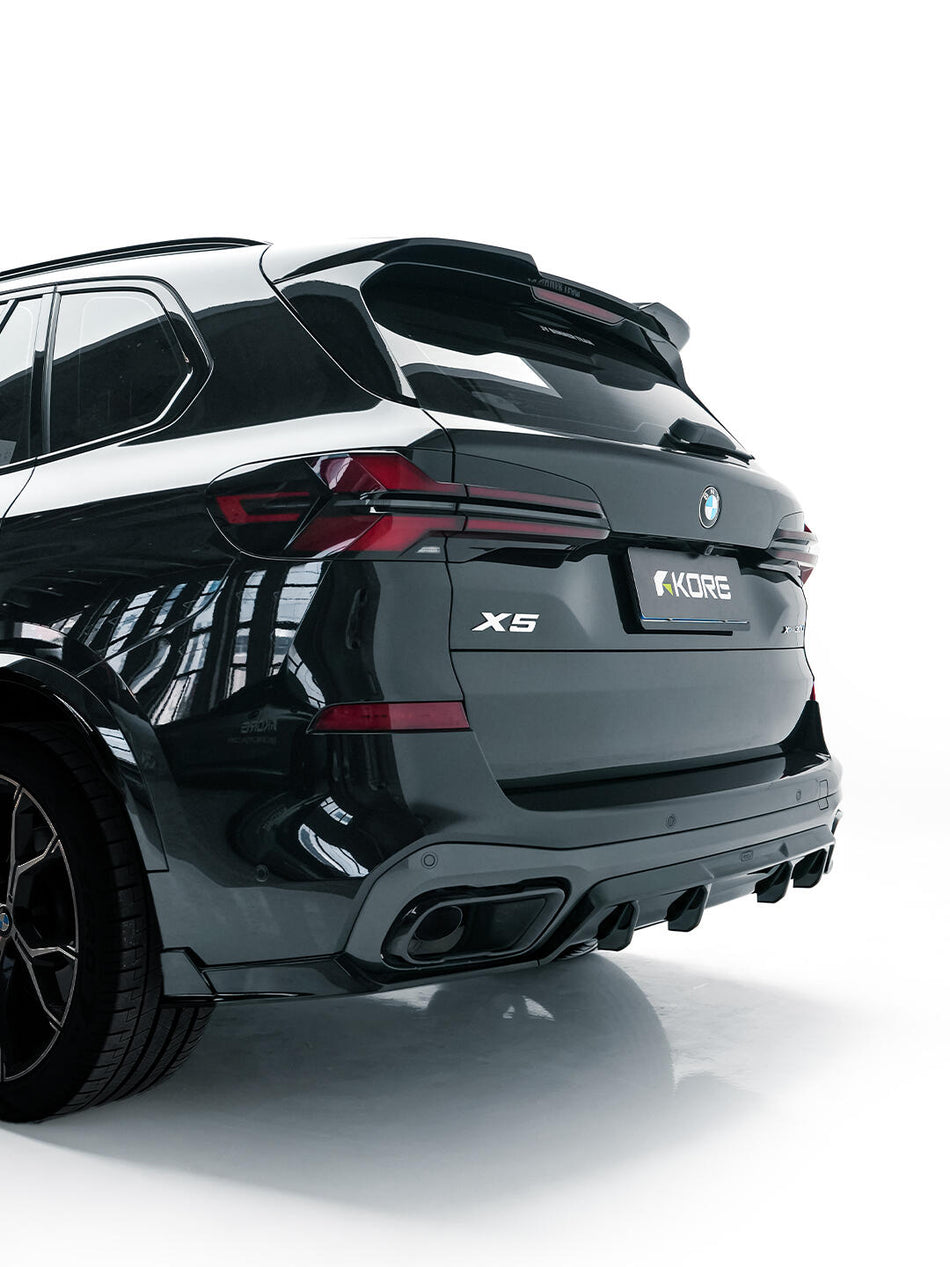 KORE - BMW X5 G05 LCI PC / ABS GLOSS BLACK REAR DIFFUSER - Aero Carbon UK