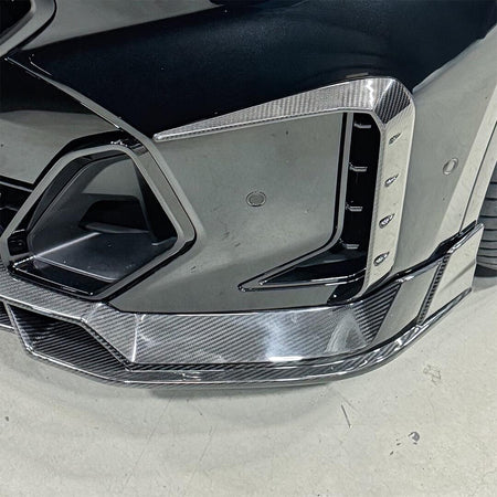 LUMING - BMW X6 G06 LCI DRY CARBON FIBER FRONT LIP - Aero Carbon UK