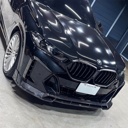 LUMING - BMW X6 G06 LCI DRY CARBON FIBER FRONT LIP - Aero Carbon UK