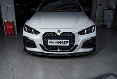 M47 - BMW 4 SERIES G22 / G23 DRY CARBON FIBRE FRONT LIP - Aero Carbon UK