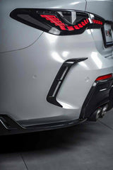 M47 - BMW 4 SERIES G22 / G23 DRY CARBON FIBRE REAR DIFFUSER - Aero Carbon UK