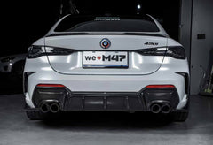 M47 - BMW 4 SERIES G22 / G23 DRY CARBON FIBRE REAR DIFFUSER - Aero Carbon UK