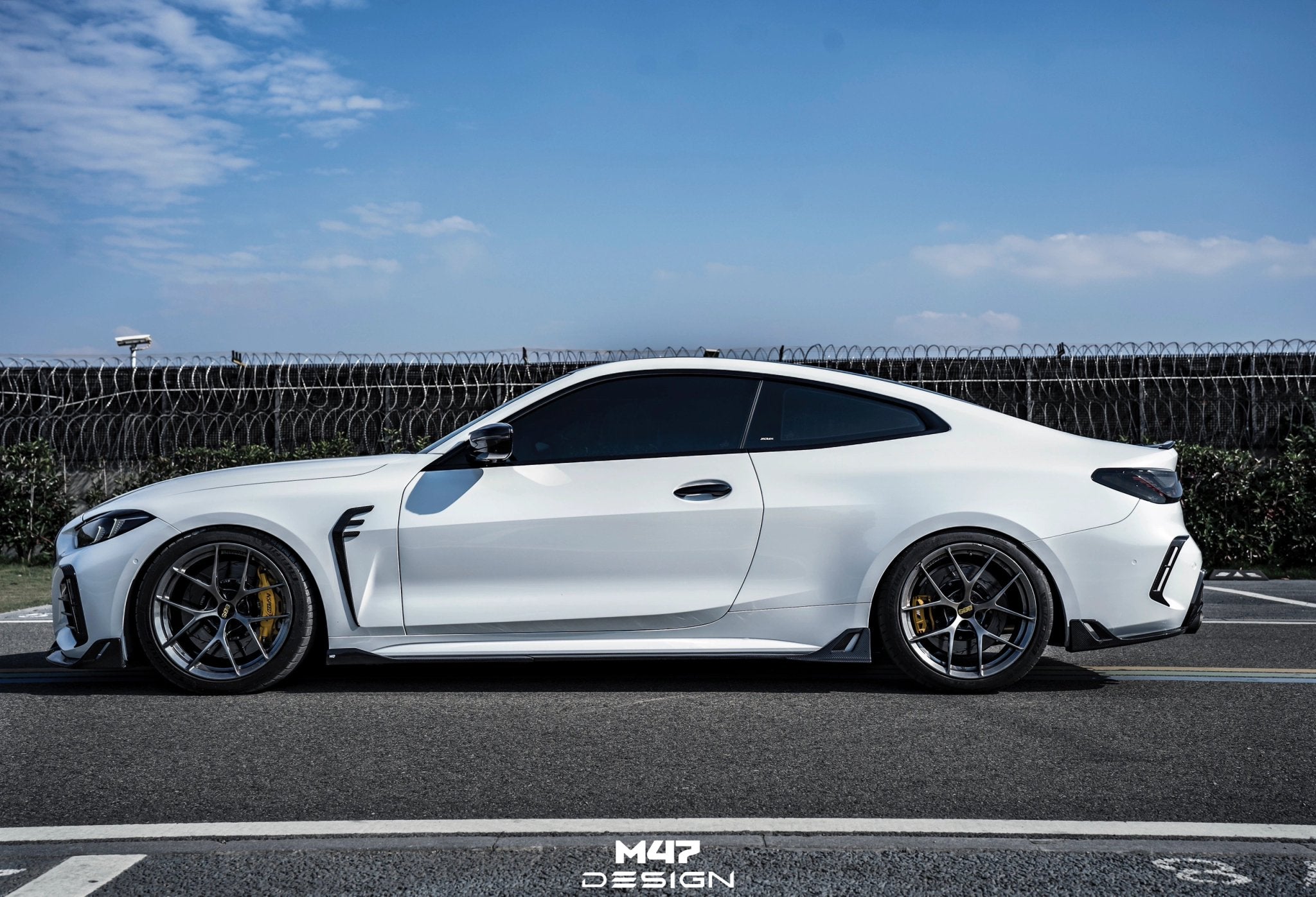 M47 BMW 4 SERIES G22 G23 DRY CARBON FIBRE SIDE SKIRTS Aero Carbon UK M47 BMW 4 SERIES G22 G23 DRY CARBON FIBRE SIDE SKIRTS Aero Carbon UK