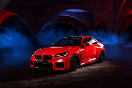 MTC DESIGN - BMW M2 G87 DRY CARBON FIBER FRONT LIP - Aero Carbon UK
