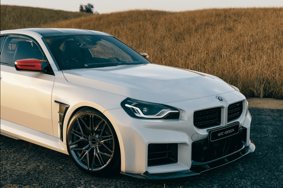 MTC DESIGN - BMW M2 G87 DRY CARBON FIBER FRONT LIP - Aero Carbon UK