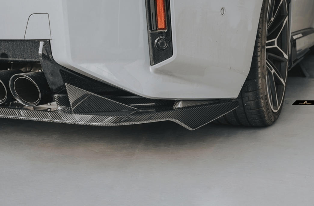 MTC DESIGN - BMW M2 G87 DRY CARBON FIBER REAR DIFFUSER UNDERSKIRT - Aero Carbon UK
