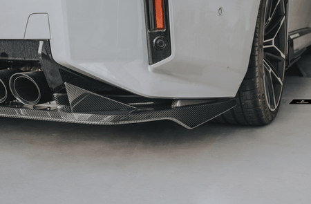 MTC DESIGN - BMW M2 G87 DRY CARBON FIBER REAR DIFFUSER UNDERSKIRT - Aero Carbon UK