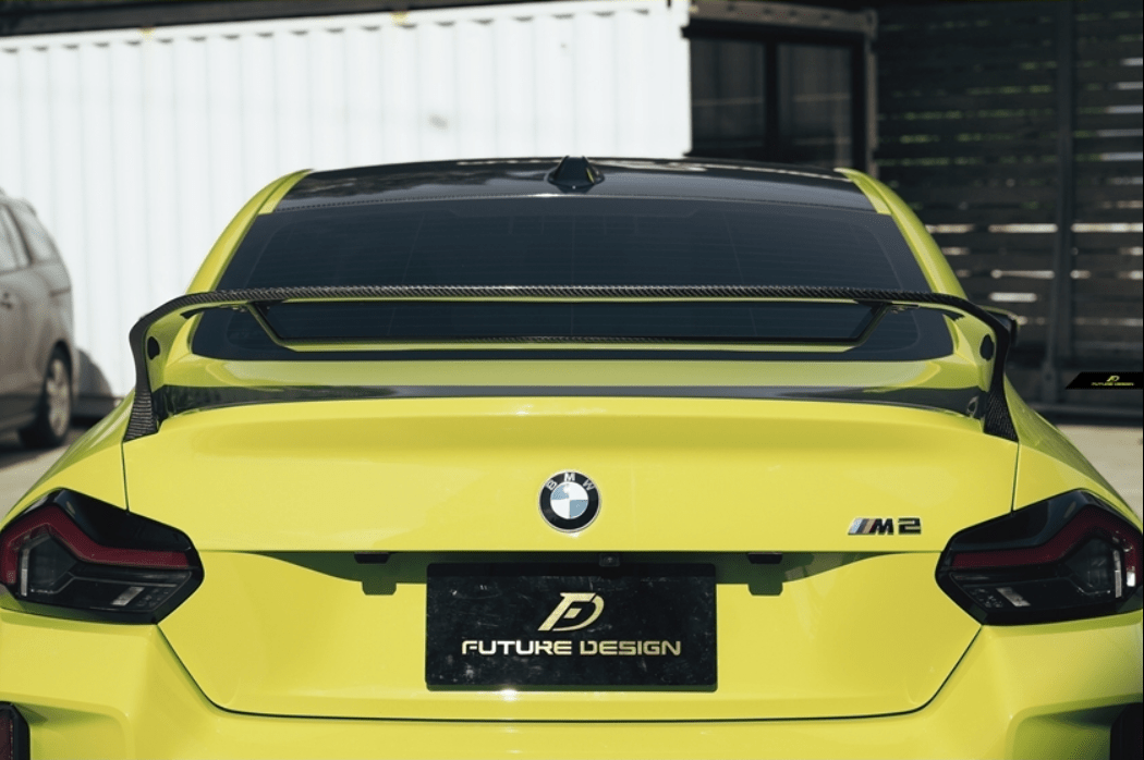 MTC DESIGN - BMW M2 G87 DRY CARBON FIBER SPOILER V2 - Aero Carbon UK