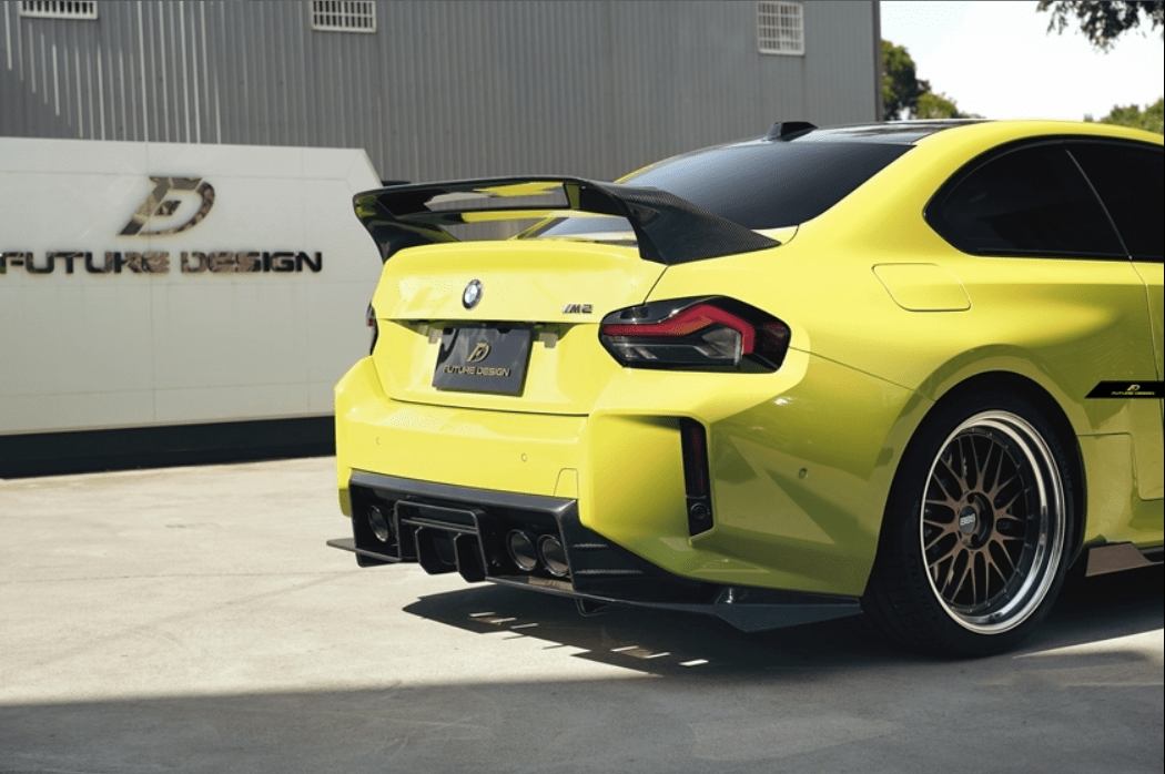 MTC DESIGN - BMW M2 G87 DRY CARBON FIBER SPOILER V2 - Aero Carbon UK