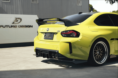 MTC DESIGN - BMW M2 G87 DRY CARBON FIBER SPOILER V2 - Aero Carbon UK