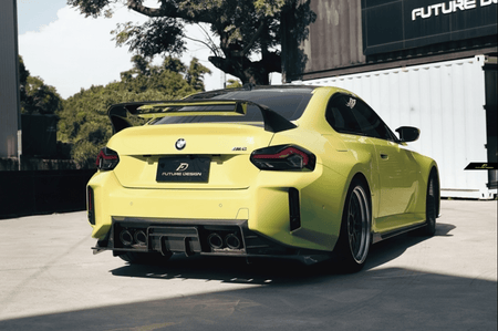MTC DESIGN - BMW M2 G87 DRY CARBON FIBER SPOILER V2 - Aero Carbon UK