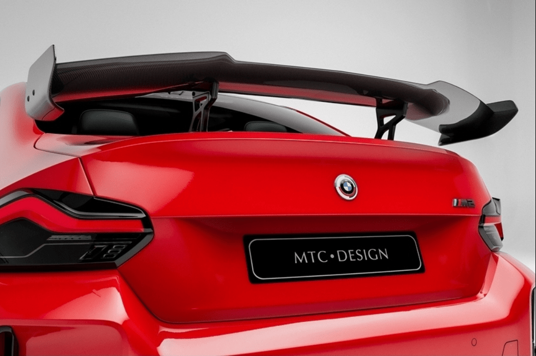 MTC DESIGN - BMW M2 G87 DRY CARBON FIBER WING SPOILER - Aero Carbon UK