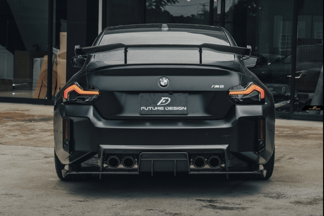 MTC DESIGN - BMW M2 G87 DRY CARBON FIBER WING SPOILER - Aero Carbon UK