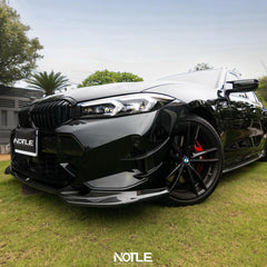 NOTLE - BMW 3 SERIES G20 LCI DRY CARBON FIBRE FRONT LIP SPLITTER - Aero Carbon UK