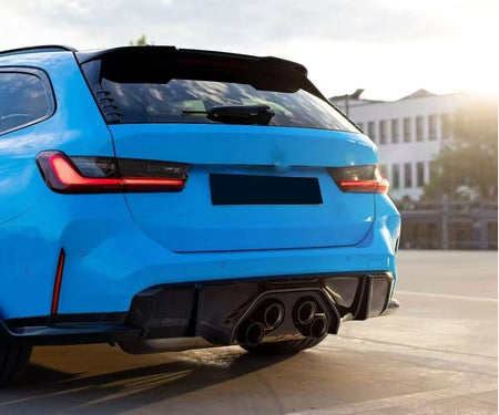 NOTLE - BMW 3 SERIES G21 / M3 G81 CARBON FIBER REAR ROOF SPOILER - Aero Carbon UK
