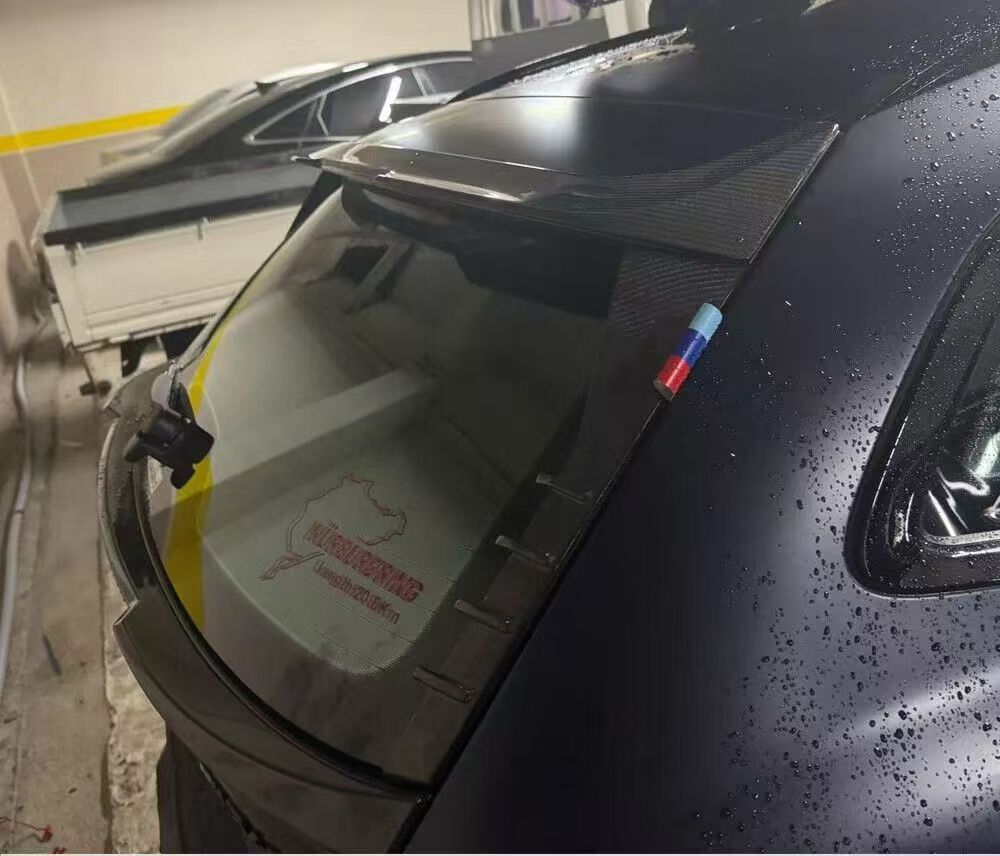 NOTLE - BMW 3 SERIES G21 / M3 G81 CARBON FIBER REAR ROOF SPOILER - Aero Carbon UK