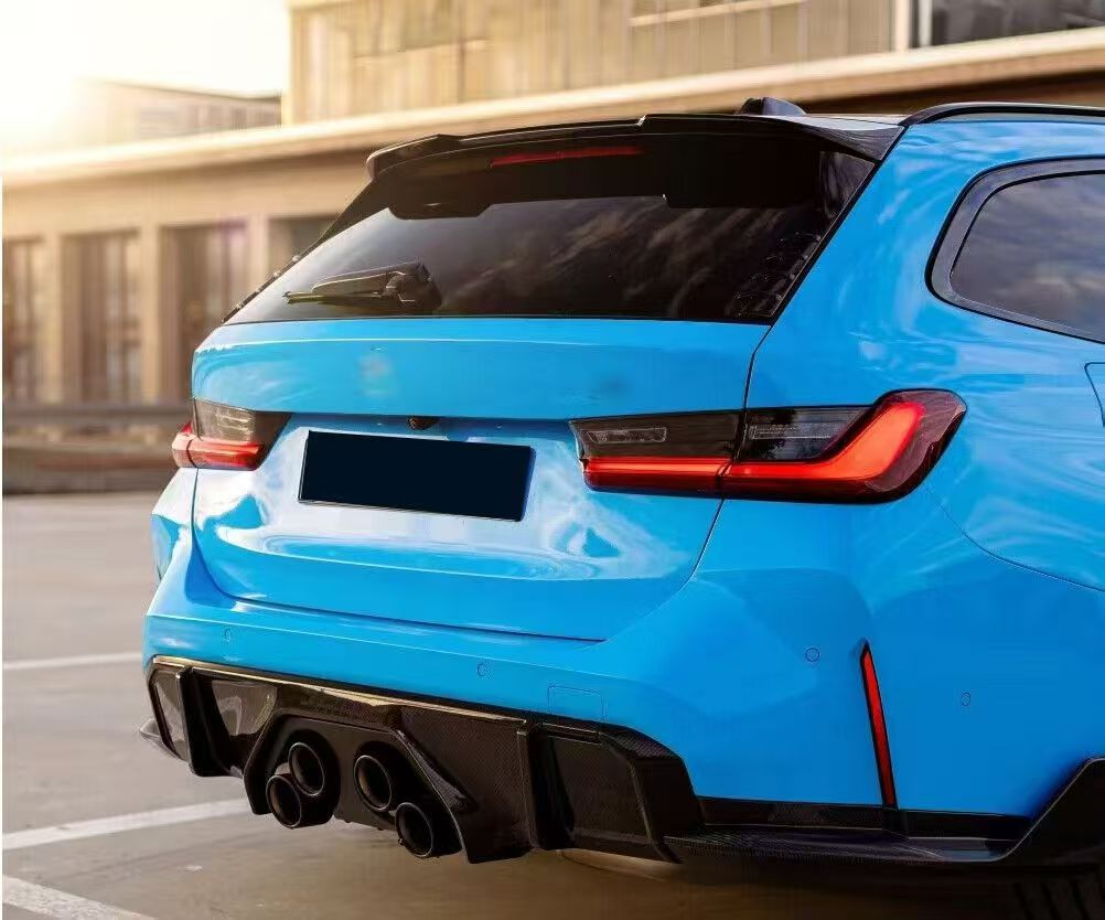 NOTLE - BMW 3 SERIES G21 / M3 G81 CARBON FIBER REAR ROOF SPOILER - Aero Carbon UK