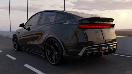 NOTLE - TESLA MODEL Y JUNIPER 2025+ DRY CARBON FIBER REAR SPOILER - Aero Carbon UK