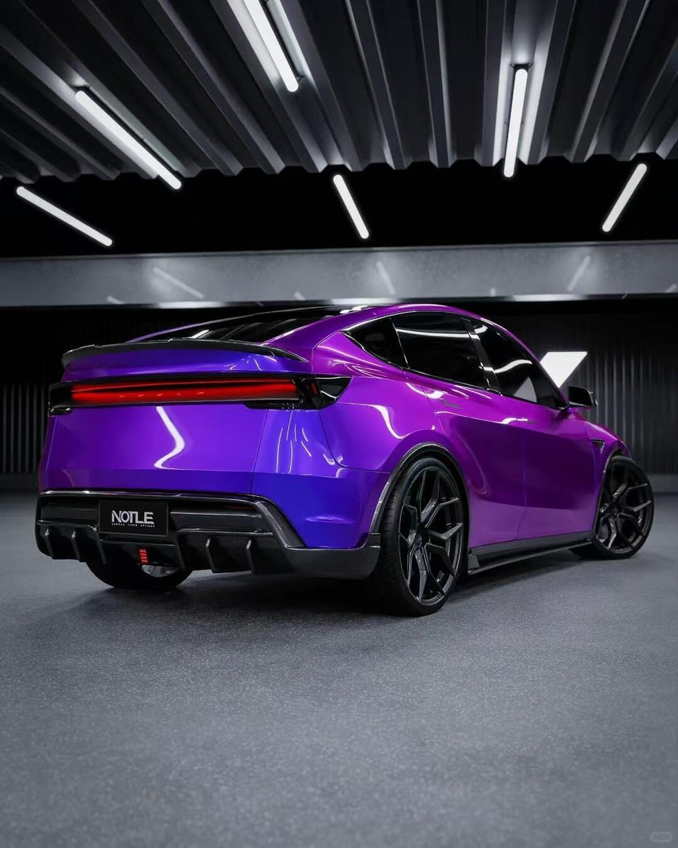 NOTLE - TESLA MODEL Y JUNIPER 2025+ DRY CARBON FIBER REAR SPOILER - Aero Carbon UK