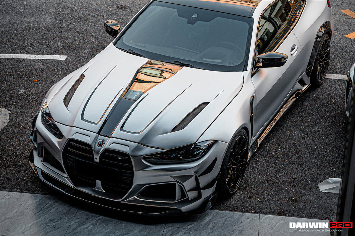 DARWINPRO - BMW M3 G80 / M4 G82 IMP PERFORMANCE CARBON FIBRE / TRANSPARENT HOOD BONNET - Aero Carbon UK
