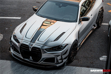 DARWINPRO - BMW M3 G80 / M4 G82 IMP PERFORMANCE CARBON FIBRE / TRANSPARENT HOOD BONNET - Aero Carbon UK