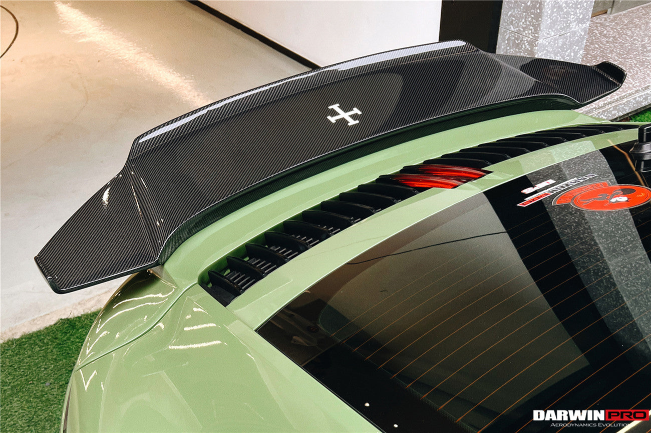 DARWINPRO - PORSCHE 911 992 CARRERA S/4/4S BKSSII CARBON FIBRE WING SPOILER - Aero Carbon UK