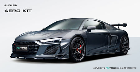 PAKTECHZ - AUDI R8 GEN 2 2016-2023 FULL DRY CARBON FIBRE BONNET - Aero Carbon UK