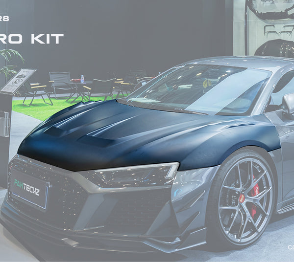 PAKTECHZ - AUDI R8 GEN 2 2016-2023 FULL DRY CARBON FIBRE BONNET