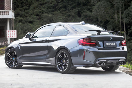 PAKTECHZ - BMW M2 M2C F87 CARBON FIBRE REAR SPOILER - Aero Carbon UK