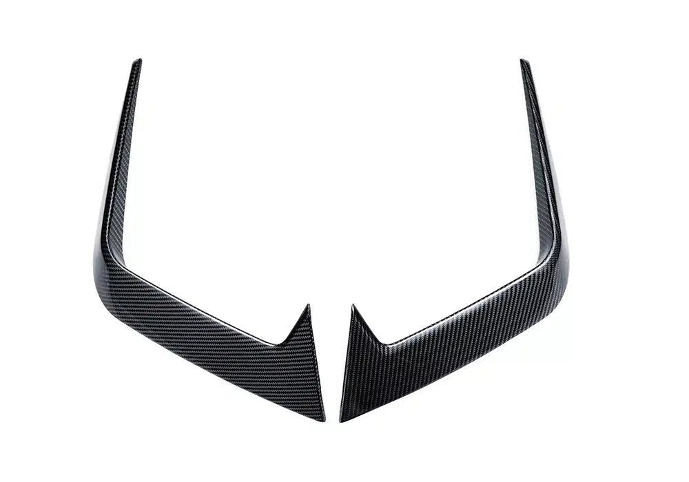 PAKTECHZ - BMW M5 G90 DRY CARBON FIBER FRONT CANARDS - Aero Carbon UK