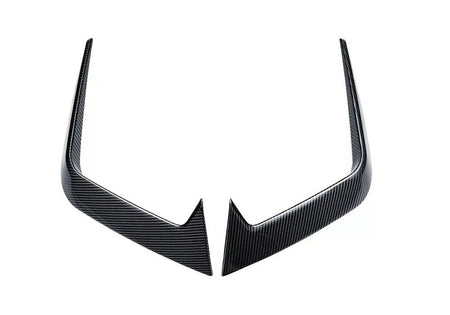 PAKTECHZ - BMW M5 G90 DRY CARBON FIBER FRONT CANARDS - Aero Carbon UK