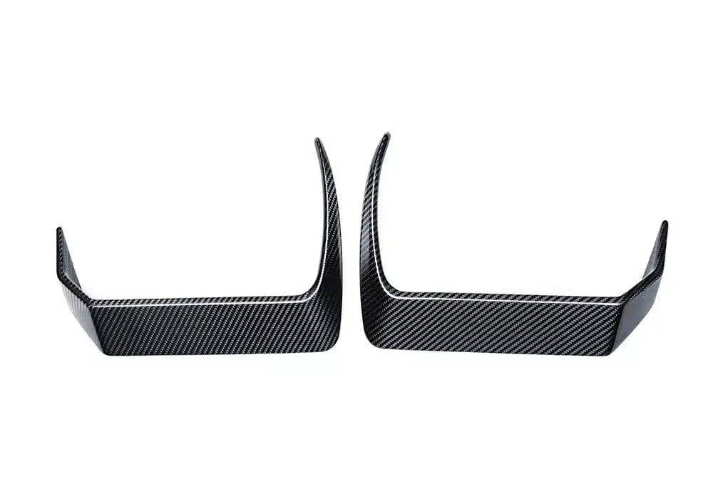 PAKTECHZ - BMW M5 G90 DRY CARBON FIBER REAR CANARDS - Aero Carbon UK